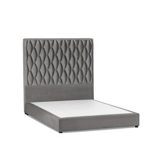 Bed Frame Madrid, Velvet, In House