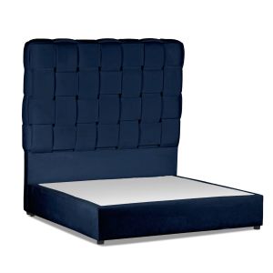 Bed Frame Al Shahba, Velvet, In House