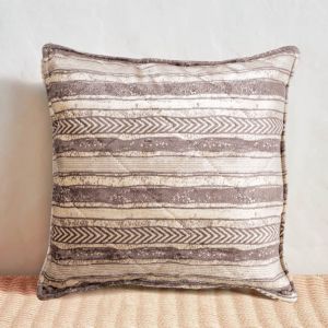 Rimal Jacquard Decorative Cushion, 50x50 cm, Beige, In House