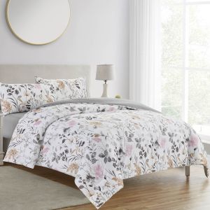 Fadeh | Summer Comforter Set 4 Pieces, King, 260x240 cm, Multicolour