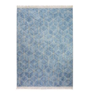 In House Rectangle Soft Touch Carpet - Blue - DT35487.104