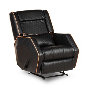 Gaming Recliner Chair with Latex Cushion Backrest Gaming, Leather, In House