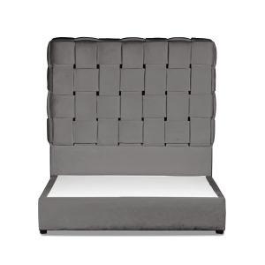 Bed Frame Al Shahba, Velvet, In House