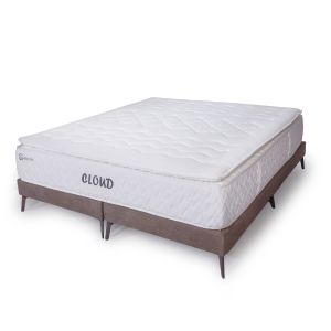 Cloud Bed Mattress, 10 Layers, Height 34 cm, Pocket Springs, Memory Foam Comfort