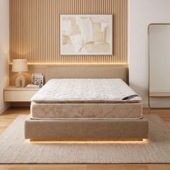 Benefit Laryn Bed Mattress Double Layer with Bonnell Springs - Height 27 cm