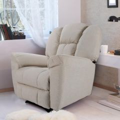 Penhaligon's Padded Linen Classic Recliner Chair