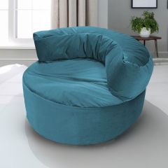 Julie | Velvet Bean Bag Chair