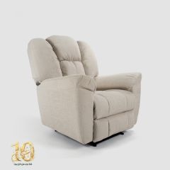 Penhaligon's Padded Linen Classic Recliner Chair