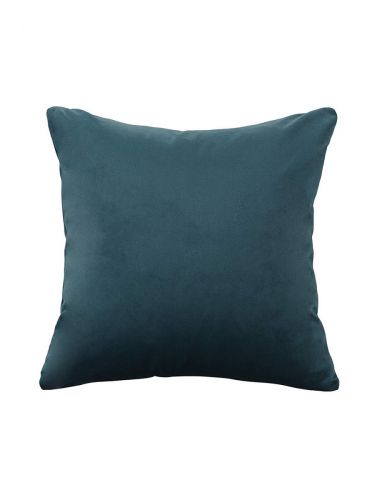 Velvet Decorative Solid Filled Cushion - 25*25 Cm From Regal In House - Bondi Blue