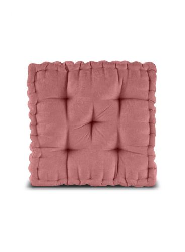 Thick Quilted Square Floor Cushion 40*40 cm From Regal In House - Pink 02