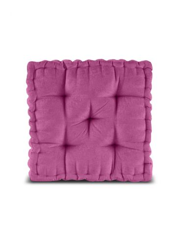 Thick Quilted Square Floor Cushion 40*40 cm From Regal In House - Pink 05
