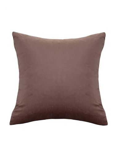 Velvet Decorative Solid Filled Cushion - 25*25 Cm From Regal In House - Fade Purple