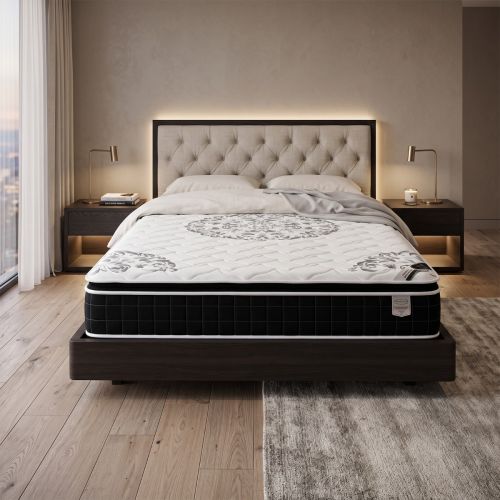 Black One | Bed Mattress 16 Layers