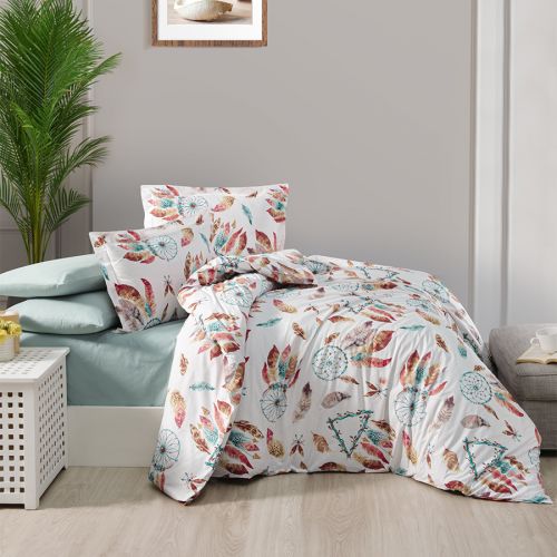 In House Royal Cotton Comforter Set - Multicolour - 24620-v8