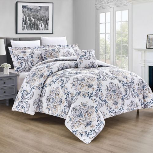 Pretty | Comforter Set 8 Pieces, King, 260x240 cm, Multicolor
