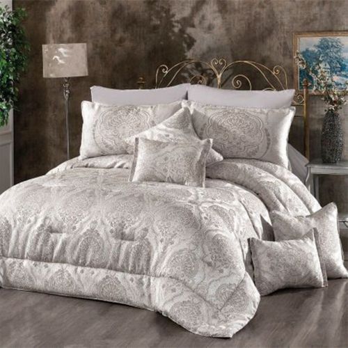 In House Bridal Luxurious Copland Tolon Comforter Set 10-Pieces King Size 260x240cm -19889