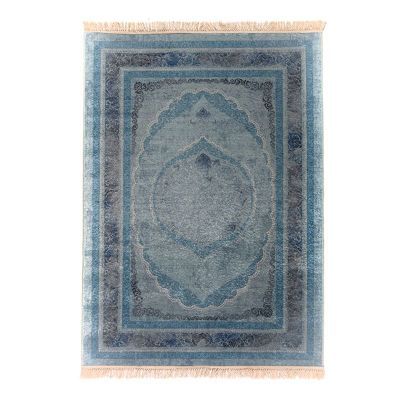 In House Rectangle Soft Touch Carpet - Blue- DT45349.102