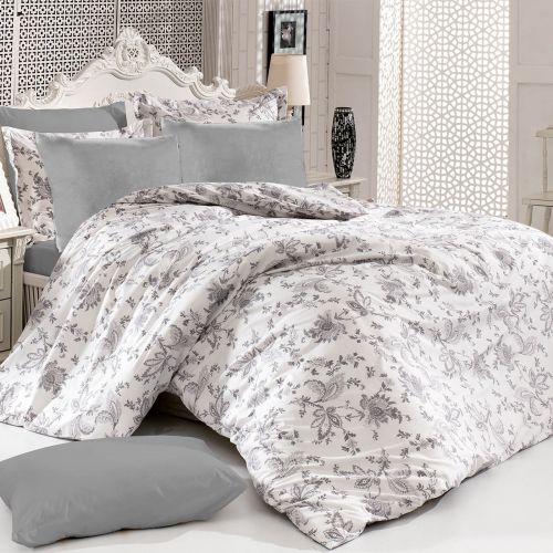 Barella Comforter Set Grey 260x240 cm