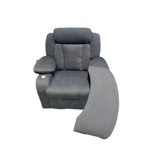 Recliner Chair NZ50 With Gaming Table, Velvet, In House