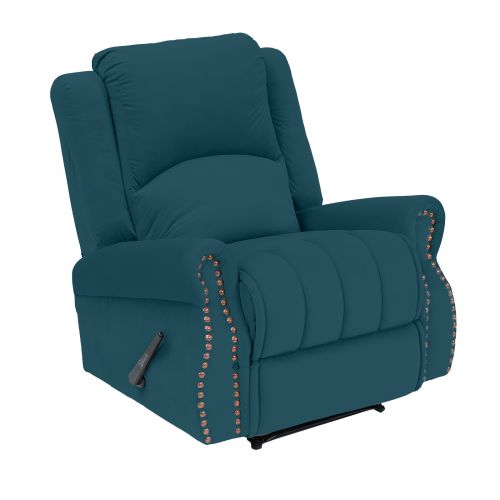 Velvet Classic Recliner Chair