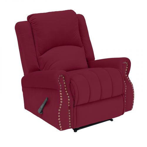 Velvet Classic Recliner Chair
