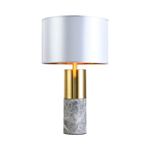 London Sky table lamp, 38×38×57 cm, Grey+Gold