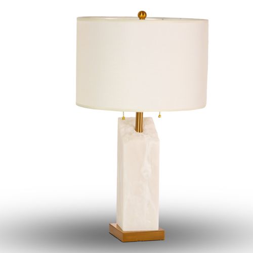 Geode table lamp, 38×38×57 cm, White