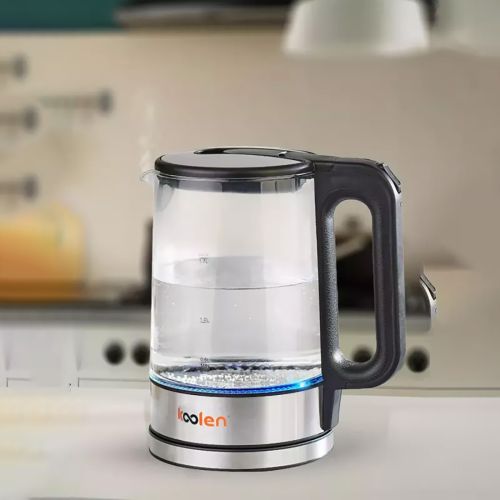 Water Kettle - 1.7 L - 2200 W - Clear - Koolen