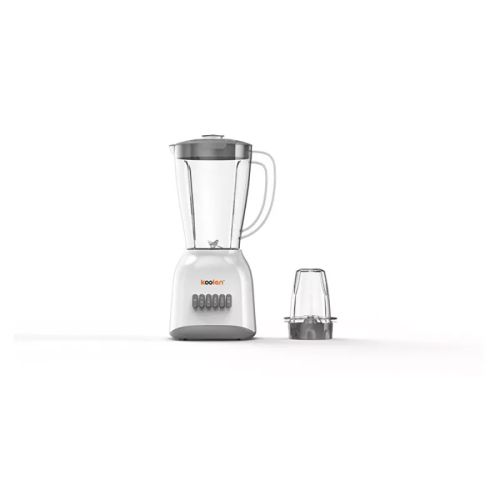 Blender 6 Speeds - 1.5 L - 400 W - Silver & White - Koolen