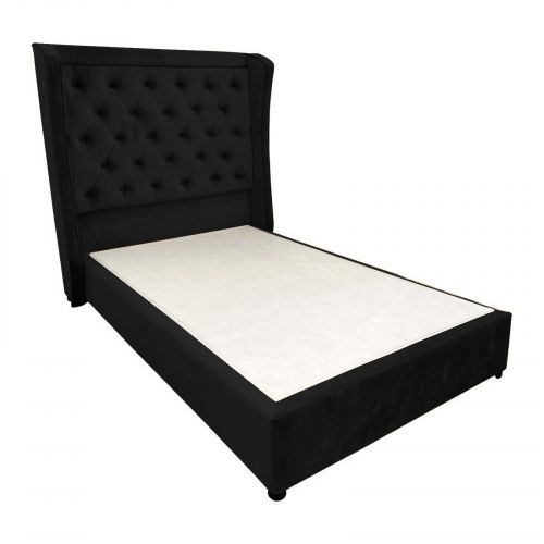 Lychee | Bed Frame - 200x90 cm - Black