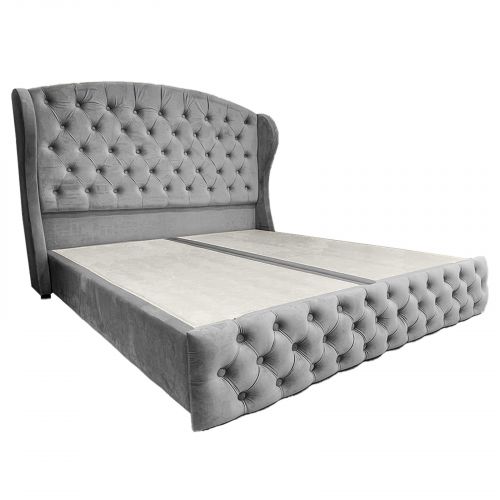 Serin | Bed Frame - 200x90 cm - Gray