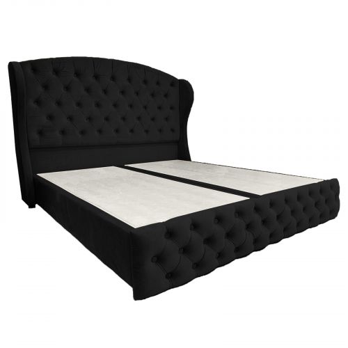Serin | Bed Frame - 200x90 cm - Black