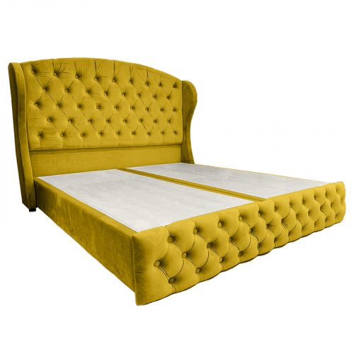 Serin | Bed Frame - 200x90 cm - Gold