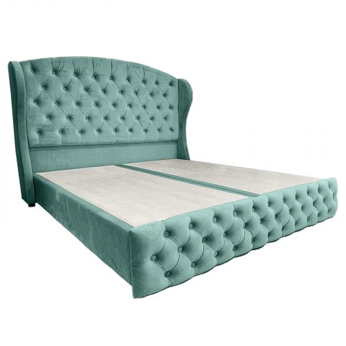 Serin | Bed Frame - 200x90 cm - Turquoise