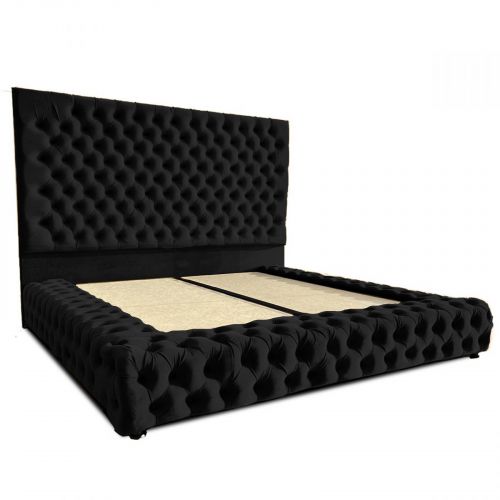 Valencia | Bed Frame - 200x90 cm - Black