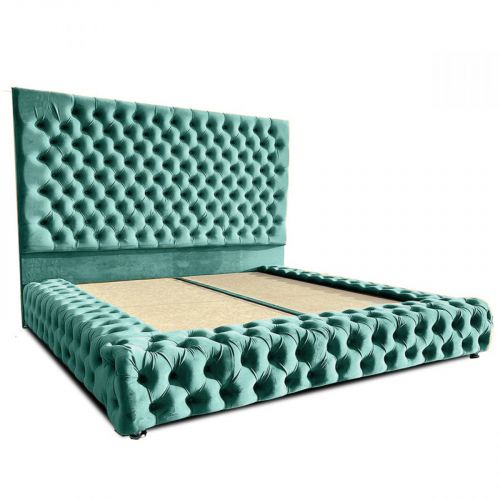 Valencia | Bed Frame - 200x90 cm - Turquoise