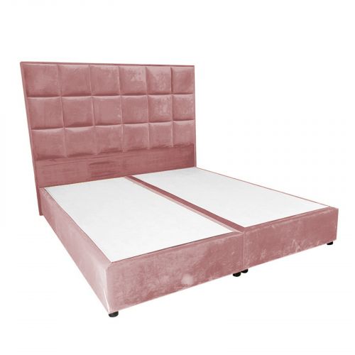 Alex | Bed Frame - 200x90 cm - Light Pink