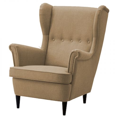 Chair king Linen with Two Wings from In House, Beige, E3 | In House