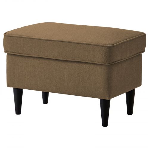 Chair Footstool Linen From In House with Elegant Design, Brown, E3 | In House