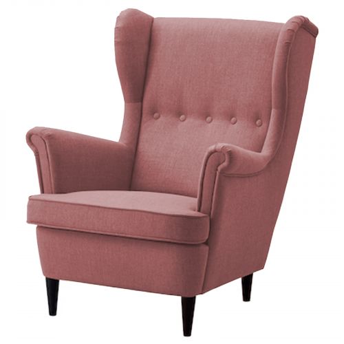 Chair king Linen with Two Wings from In House, Dark Pink, E3 | In House