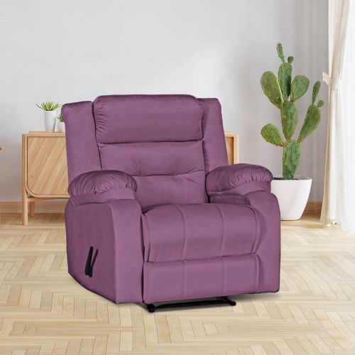 In House | Recliner Chair NZ30 - Classic Velvet Light Purple - 906069202618