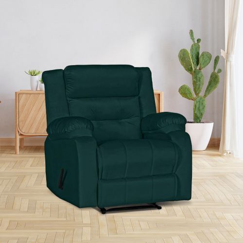 In House | Recliner Chair NZ30 - Classic Velvet Dark Green - 906069202633