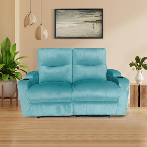 In House Double Classic Cinematic Chair with Controllable Back - Teal - AB08