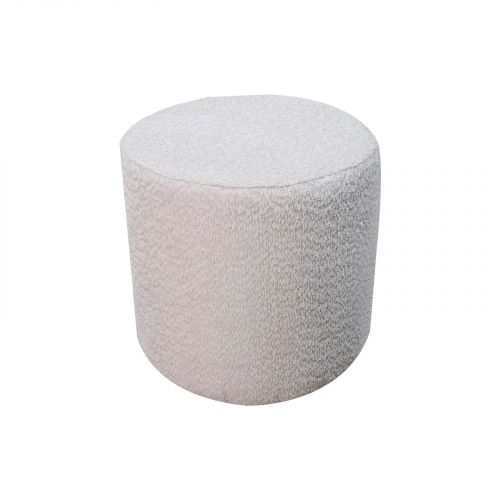 Bouclé Upholstered Pouf Ottoman Chair, E6