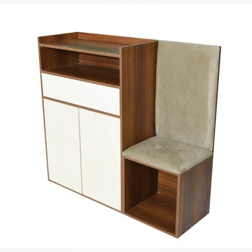 Shoe Cabinet with Bench
