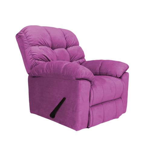 Velvet Classic Recliner Chair, Light Purple, NZ220