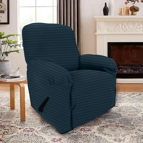 American Polo Recliner Chair Cover Made of Lycra Fabric, set of 4 pieces, Dark Green