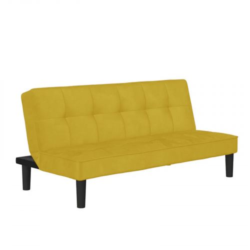 Yoomi | 2 In 1 Sofabed Velvet Upholstered, Gold