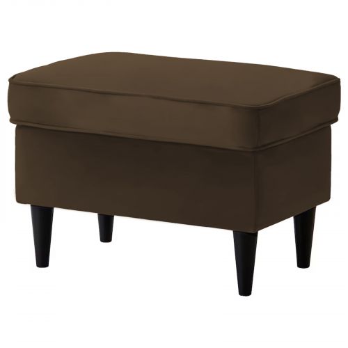Chair Footstool Velvet From In House with Elegant Design, Brown, E3 | In House