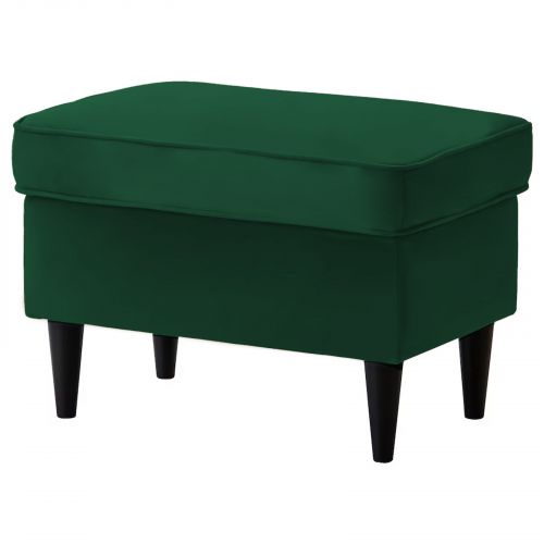 Chair Footstool Velvet From In House with Elegant Design, Dark Green, E3 | In House